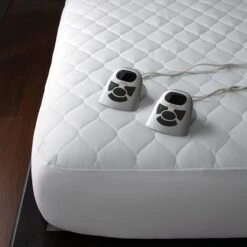 Quilted Heated Mattress Pad