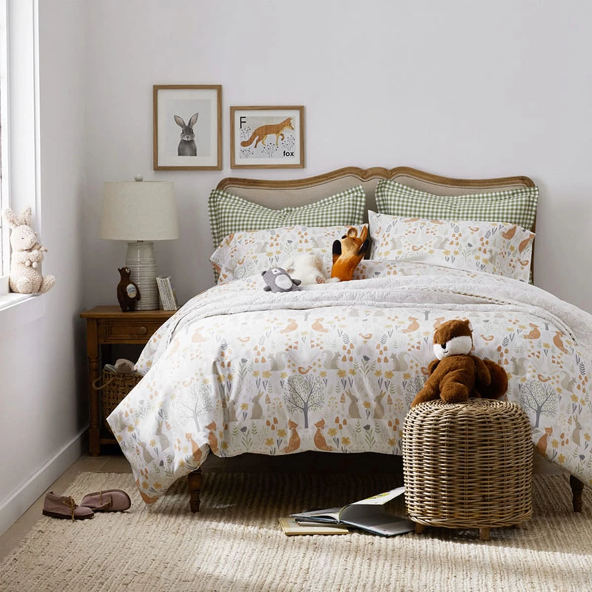 Company Kids™ Forest Animals Organic Cotton Percale Sham - Image 2