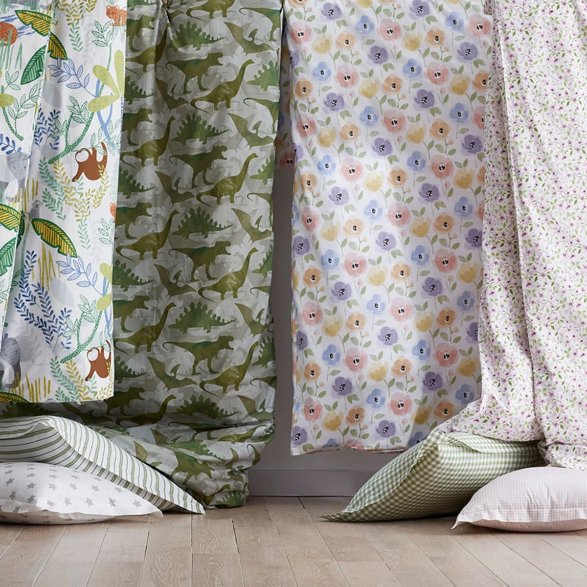 Company Kids™ Pastel Poppies Organic Cotton Percale Sham - Image 7