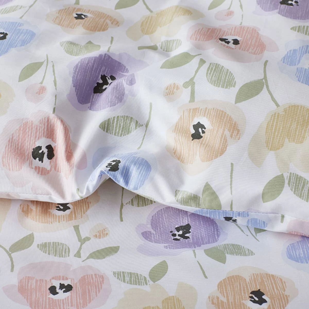 Company Kids™ Pastel Poppies Organic Cotton Percale Sham - Image 5