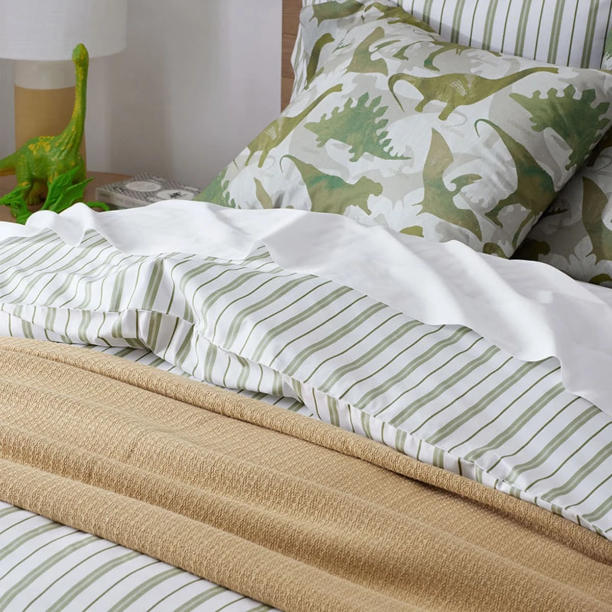 Company Kids™ Dino World Organic Cotton Percale Pillowcases - Image 4