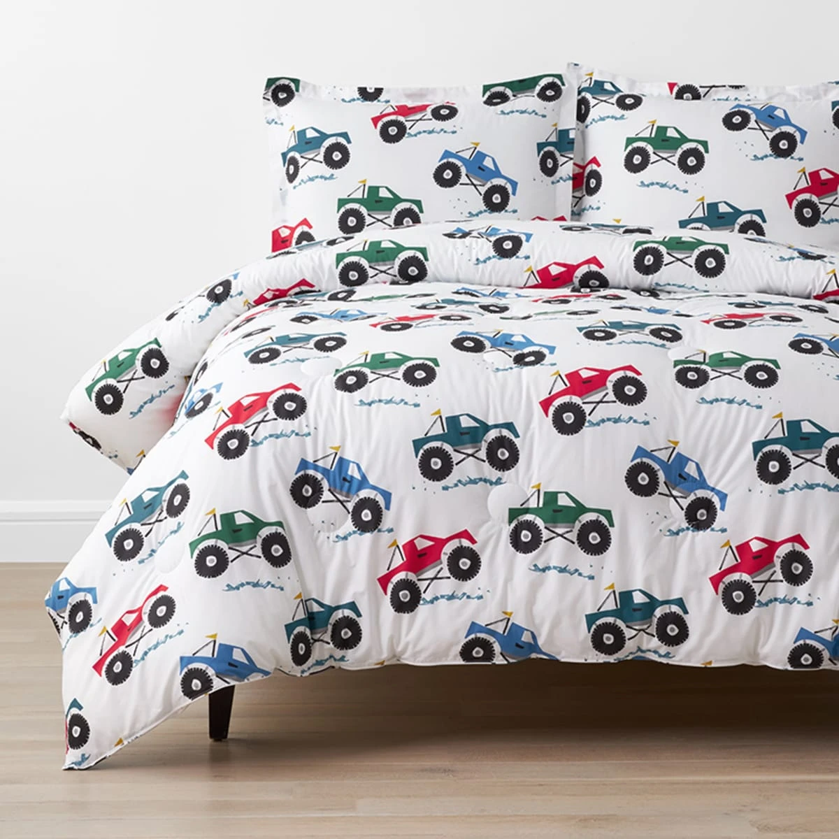 Company Kids™ Monster Trucks Organic Cotton Percale Comforter Set