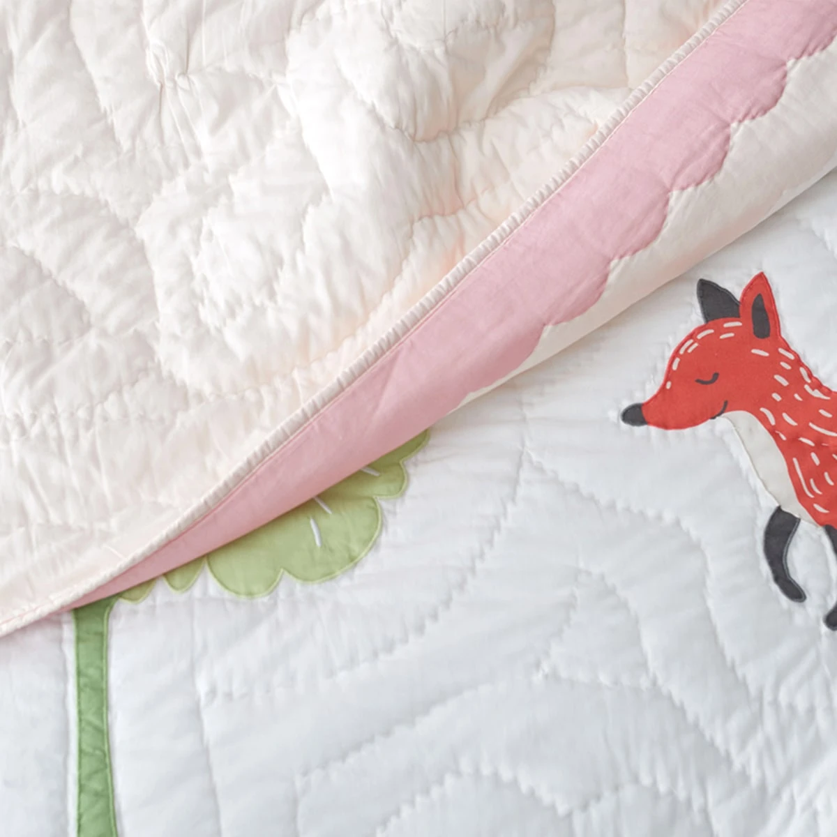 Company Kids™ Woodland Handcrafted Cotton Quilt - Image 5