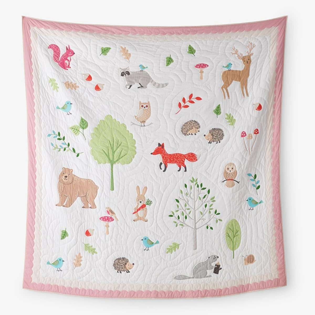 Company Kids™ Woodland Handcrafted Cotton Quilt - Image 6