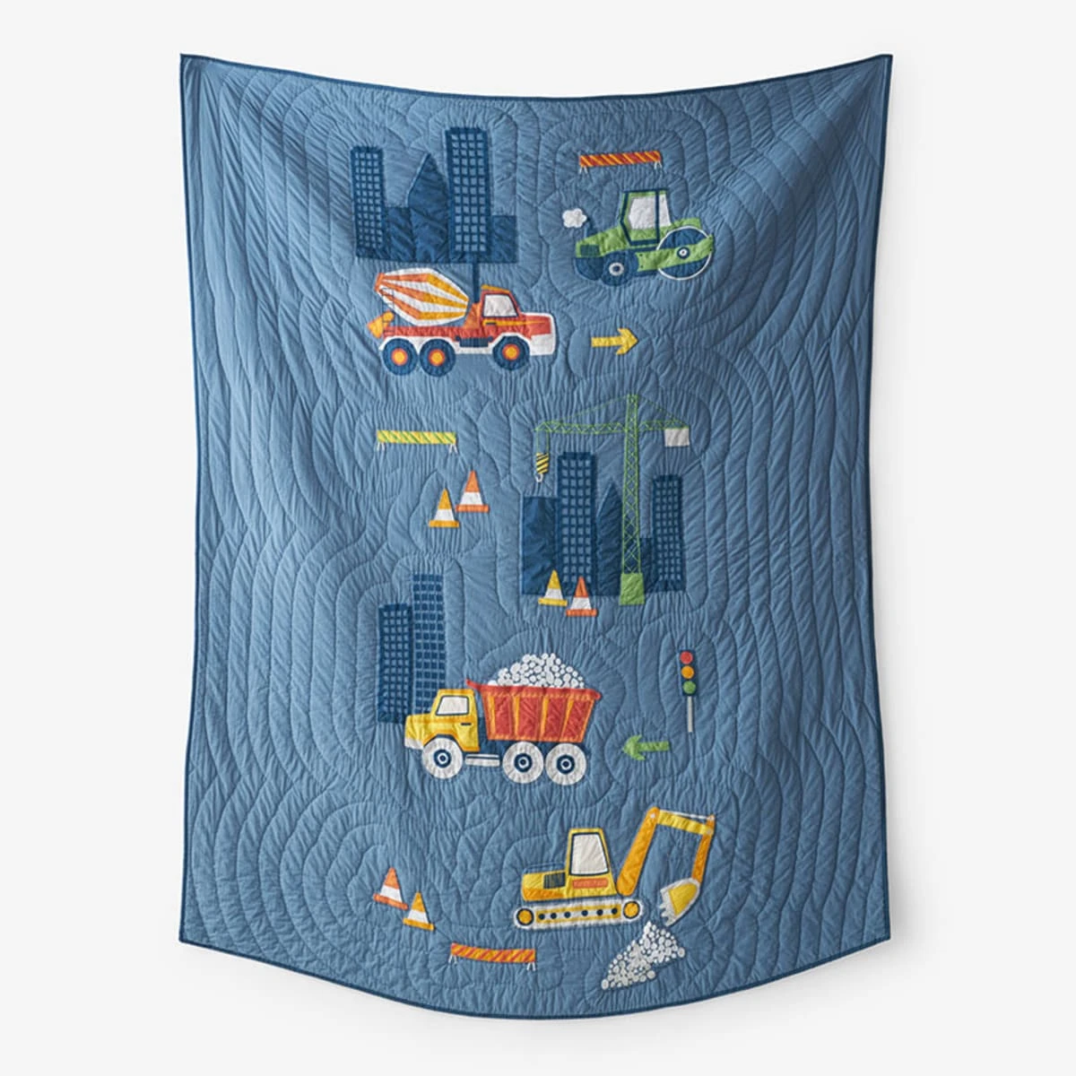 Company Kids™ Construction Trucks Quilted Sham - Image 6