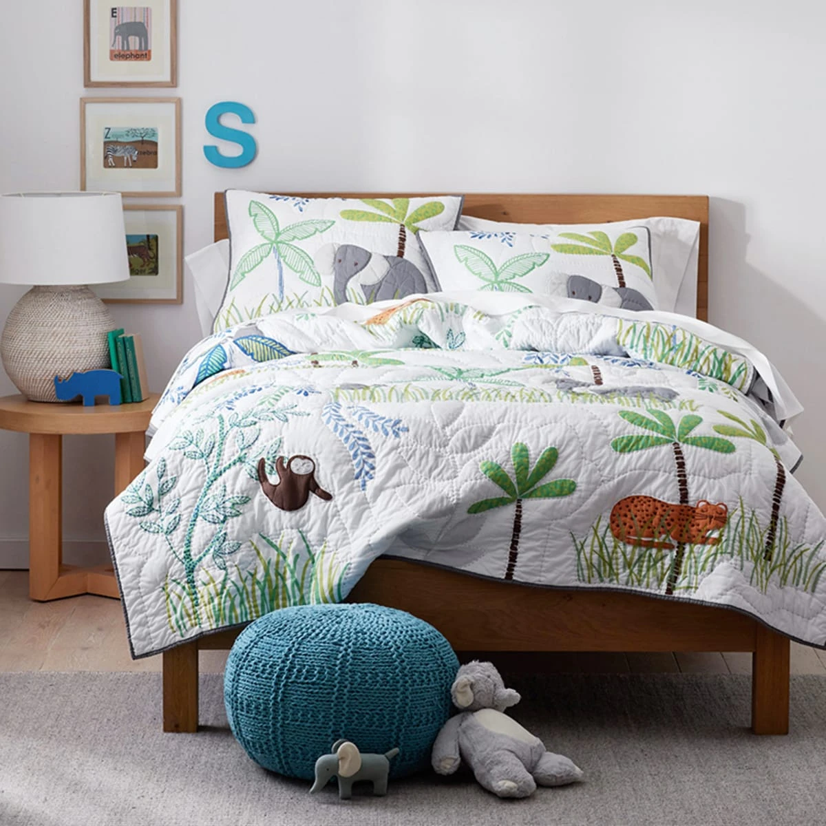 Company Kids™ Jungle Quilted Sham - Image 2