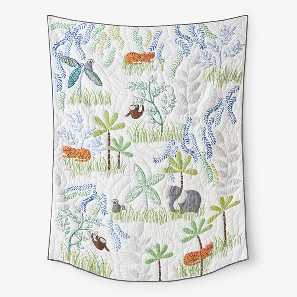Company Kids™ Jungle Quilted Sham - Image 6