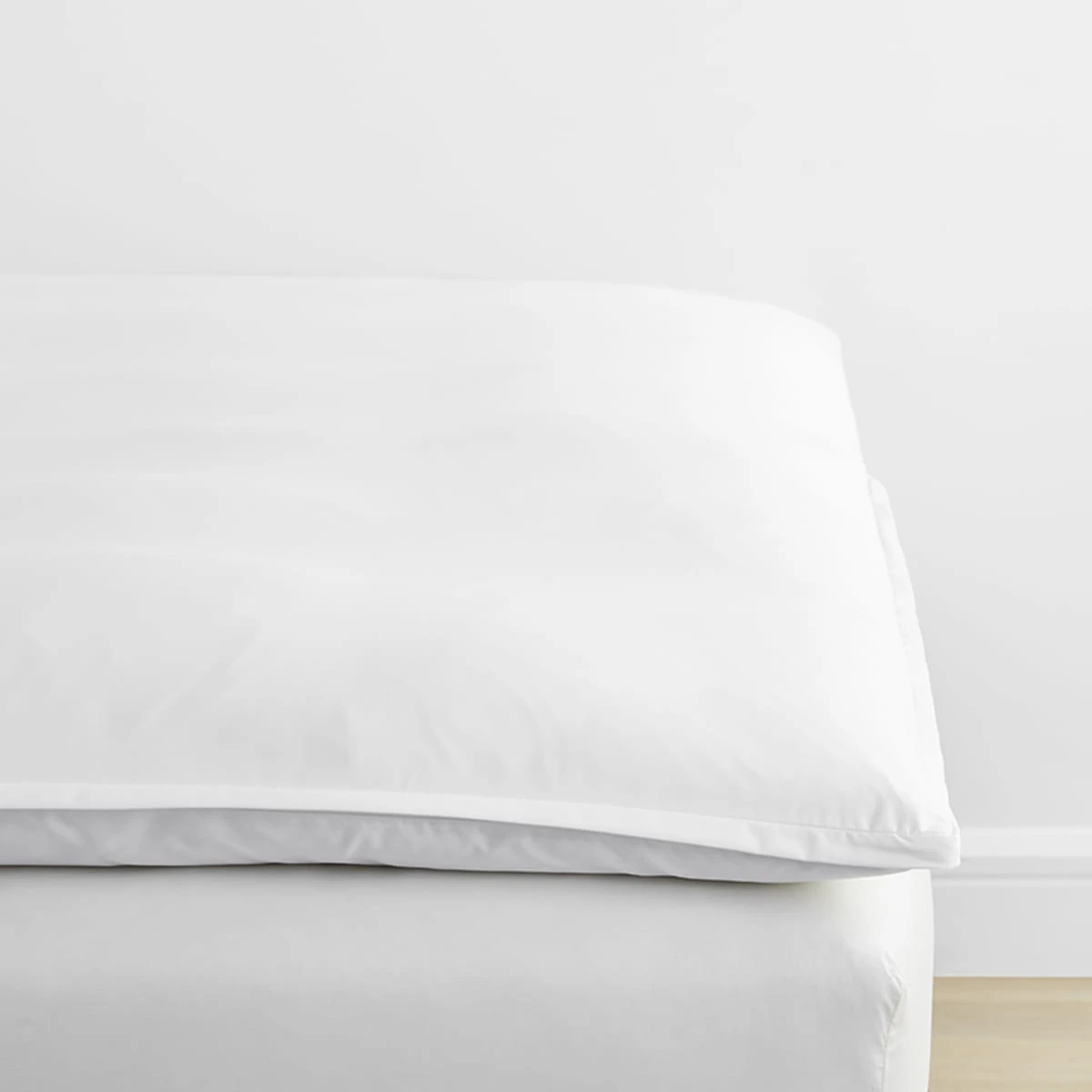 Company Cotton™ Wrinkle-Free Sateen Featherbed Cover - Image 2