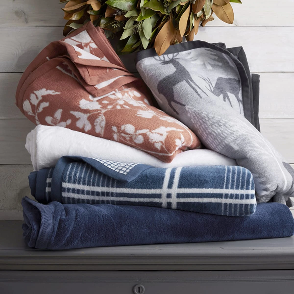 Company Plush™ Cotton And Acrylic Throw - Image 2