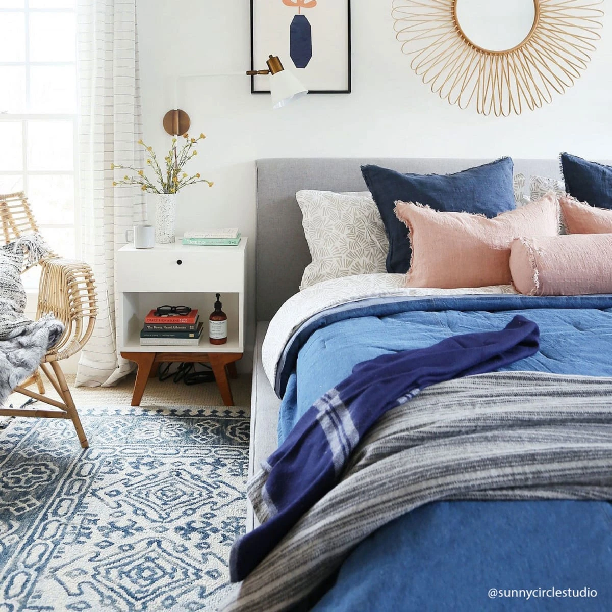 Denim Cotton Sham - Image 3